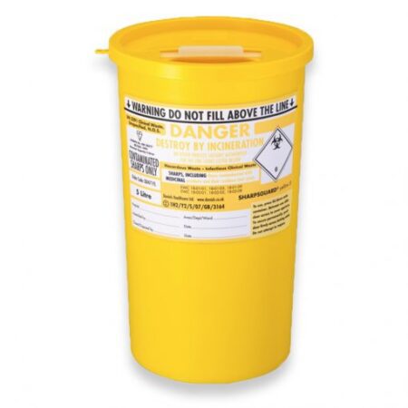 Sharps Bin 5 Litre