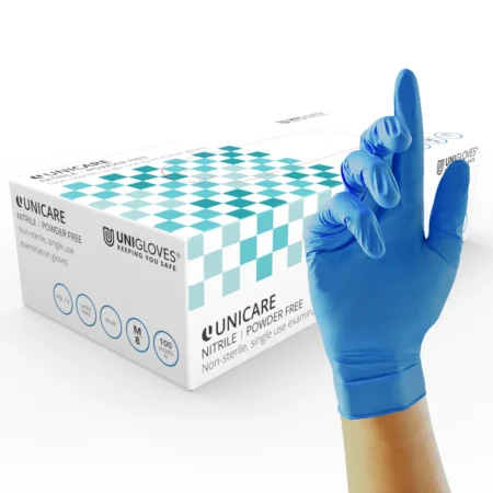 Gloves Nitrile Blue - SMALL (100)