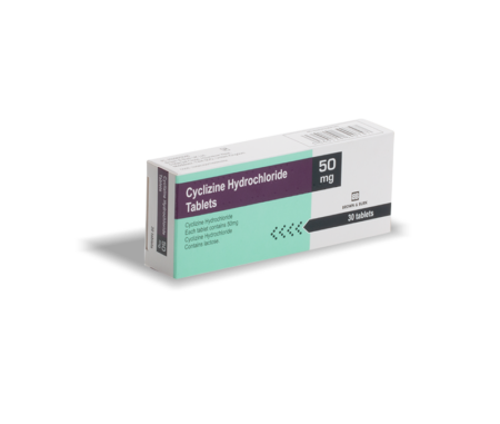 Cyclizine Tab 50mg x30