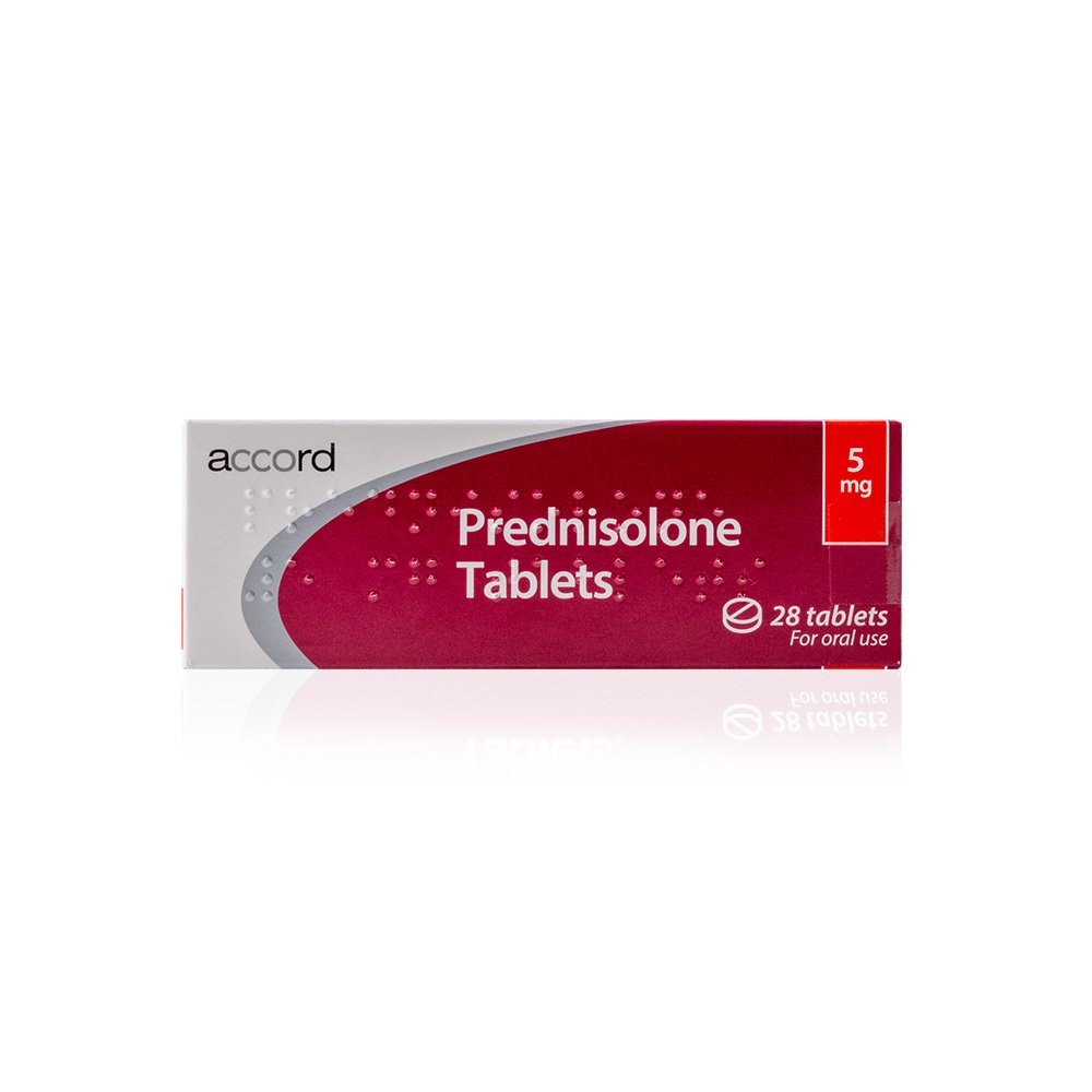 Prednisolone 5mg (28x Tablets)